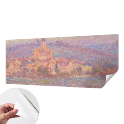 Selbstklebende Fototapete fürs Schlafzimmer mit einem charmanten Stadtmotiv