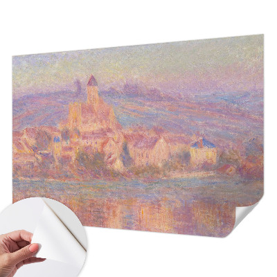 Selbstklebende Fototapete fürs Schlafzimmer mit einem charmanten Stadtmotiv