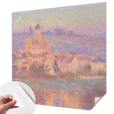 Selbstklebende Fototapete fürs Schlafzimmer mit einem charmanten Stadtmotiv