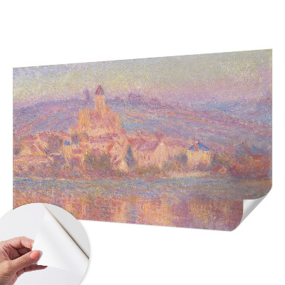 Selbstklebende Fototapete fürs Schlafzimmer mit einem charmanten Stadtmotiv