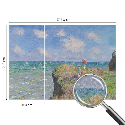 93D-Fototapete mit friedlicher Landschaft