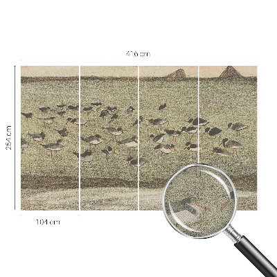 Fototapete nach Maß mit dem Motiv „Vogelfrieden“