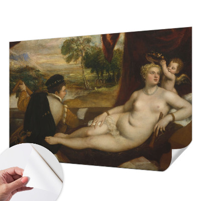 Selbstklebende Fototapete fürs Schlafzimmer mit einer entspannenden Szene