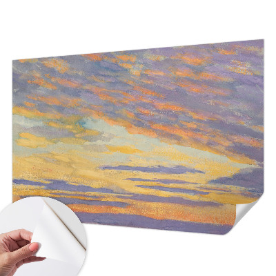 94D-Fototapete mit einem pastellfarbenen Himmel