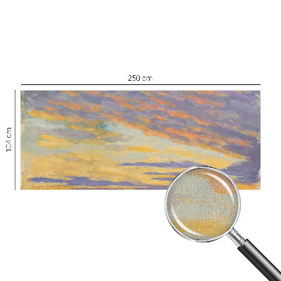 94D-Fototapete mit einem pastellfarbenen Himmel