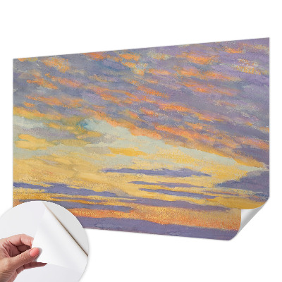 94D-Fototapete mit einem pastellfarbenen Himmel
