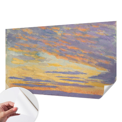 94D-Fototapete mit einem pastellfarbenen Himmel