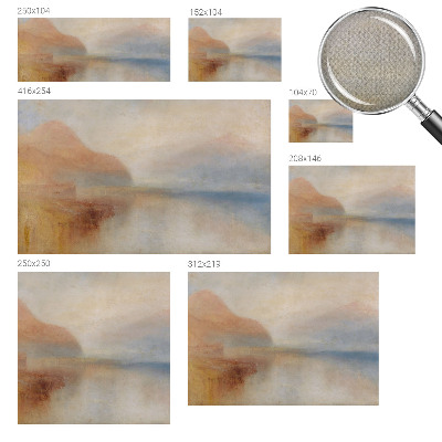 Fototapete in 3D-Optik mit Motiv „Ätherische Landschaft“