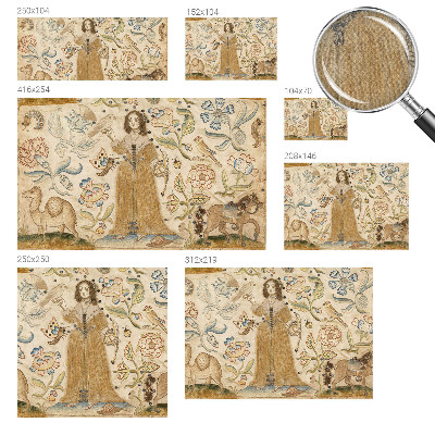 Fototapete nach Maß Farbenfrohe Natur