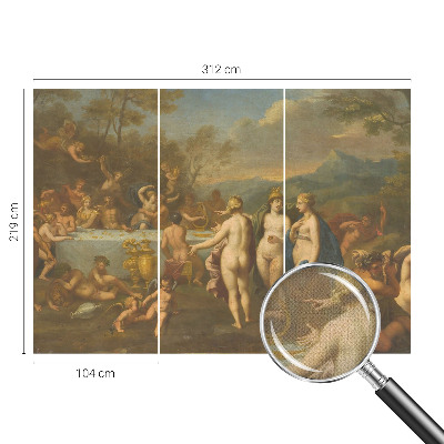 Motivtapete nach Maß Antikes Festmahl