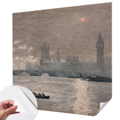 Selbstklebende Fototapete für die Wand Nachtpanorama