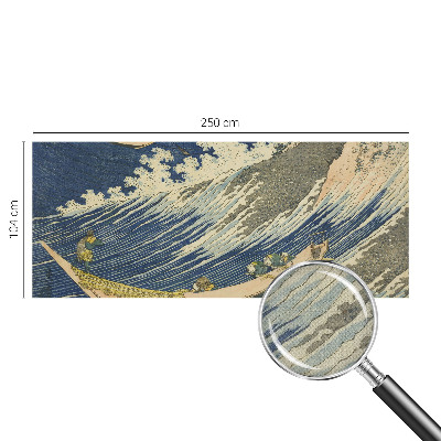 Fototapete in 3D-Optik mit Motiv Meereswellen
