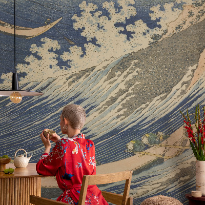 Fototapete in 3D-Optik Meereswellen