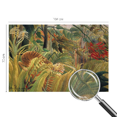 Moderne Fototapete nach Maß mit einem exotischen Tiger als Motiv