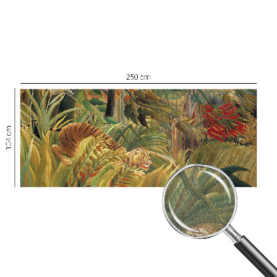 Moderne Fototapete nach Maß Exotischer Tiger