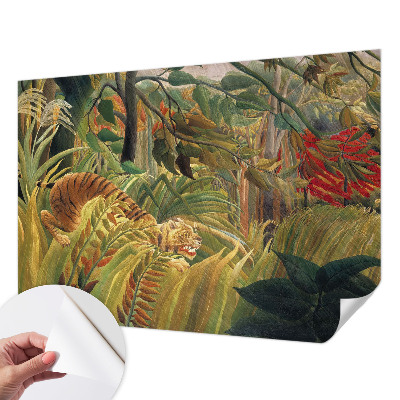 Moderne Fototapete nach Maß mit einem exotischen Tiger als Motiv