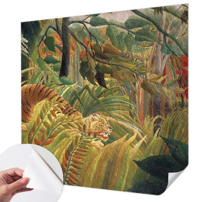 Moderne Fototapete nach Maß mit einem exotischen Tiger als Motiv