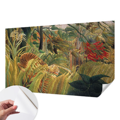 Moderne Fototapete nach Maß mit einem exotischen Tiger als Motiv