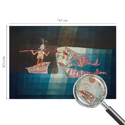 Motivtapete fürs Wohnzimmer Fischerjäger