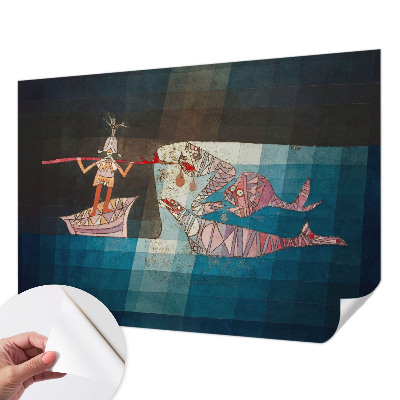 Motivtapete fürs Wohnzimmer Fischerjäger