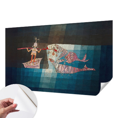 Motivtapete fürs Wohnzimmer Fischerjäger