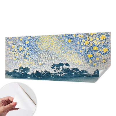 Vintage tapete Sternabstraktion