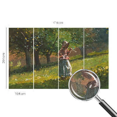 Selbstklebende Fototapete für die Wand Herbstnachmittag