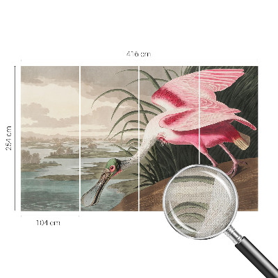 Fototapete in 3D-Optik Exotischer Vogel