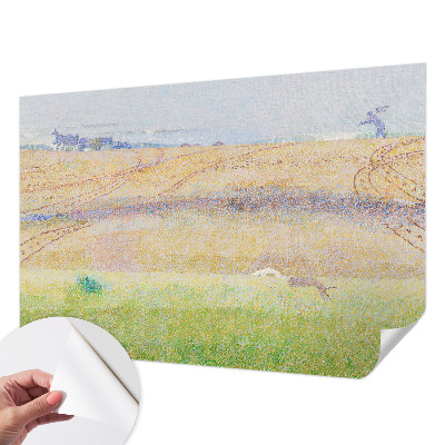 96D-Fototapete fürs Wohnzimmer Sommerfeld