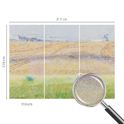 96D-Fototapete fürs Wohnzimmer Sommerfeld