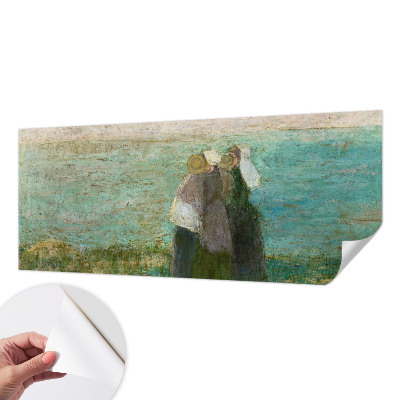 96D-Fototapete fürs Schlafzimmer mit Motiv „Spiegelung am Meer“