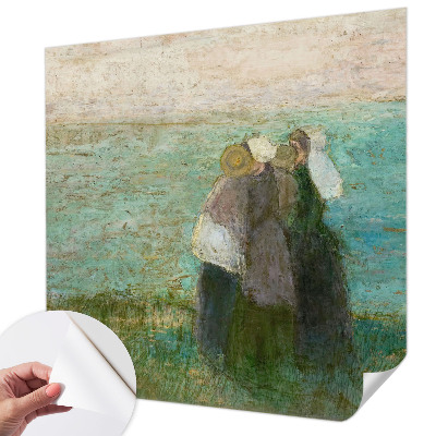 96D-Fototapete fürs Schlafzimmer mit Motiv „Spiegelung am Meer“