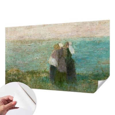 96D-Fototapete fürs Schlafzimmer mit Motiv „Spiegelung am Meer“