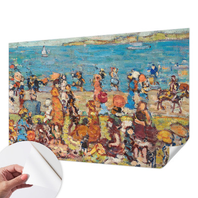 Moderne Fototapete nach Maß mit einer Strandszene