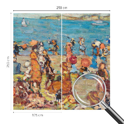 Moderne Fototapete nach Maß mit einer Strandszene