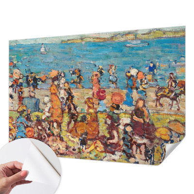 Moderne Fototapete nach Maß mit einer Strandszene