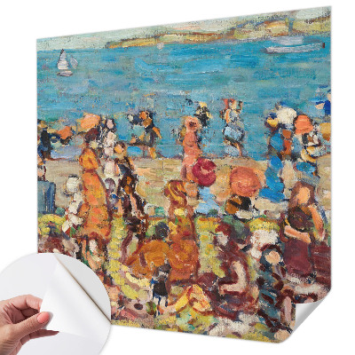 Moderne Fototapete nach Maß Strandszene