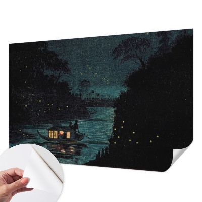 Motivtapete nach Maß mit dem Motiv „Abendlichter“