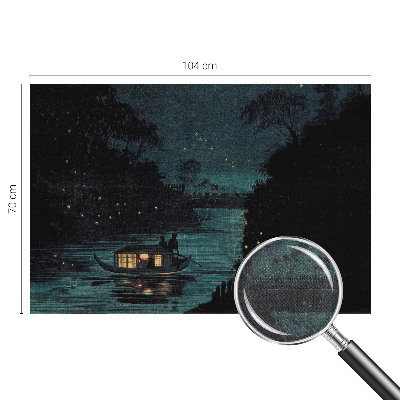 Motivtapete nach Maß Abendlichter