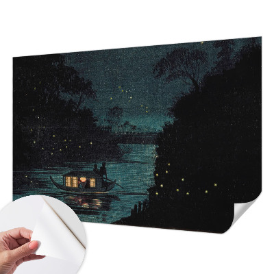 Motivtapete nach Maß mit dem Motiv „Abendlichter“
