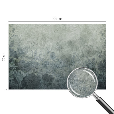 Selbstklebende Fototapete für die Wand mit elegantem Pflanzenmotiv