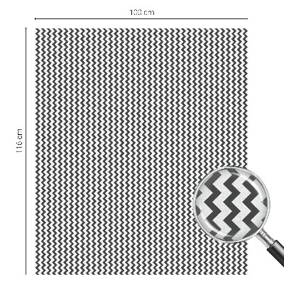 Folie für Fenster blickdicht Zickzackmuster