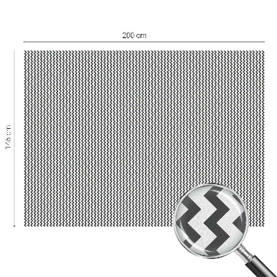 Folie für Fenster blickdicht Zickzackmuster