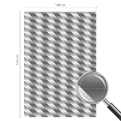 Sichtschutzfolie Fenster Buntglasoptik Geometrische Streifen