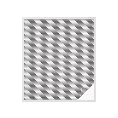 Sichtschutzfolie Fenster Buntglasoptik Geometrische Streifen