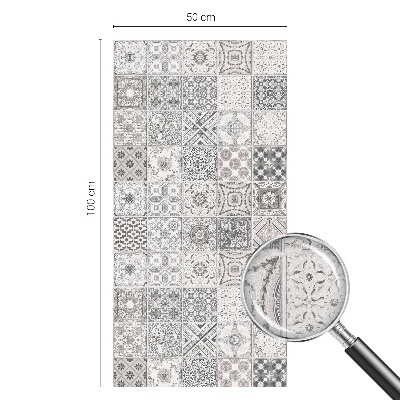 Fensterfolie Sichtschutz Geflieste Muster