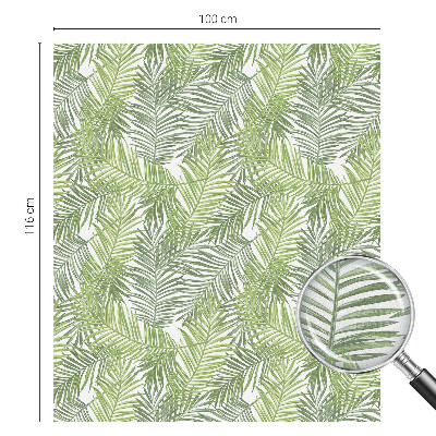Klebefolie Fenster Sichtschutz Pflanzenmuster