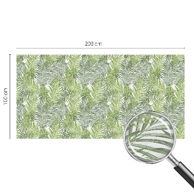 Klebefolie Fenster Sichtschutz Pflanzenmuster