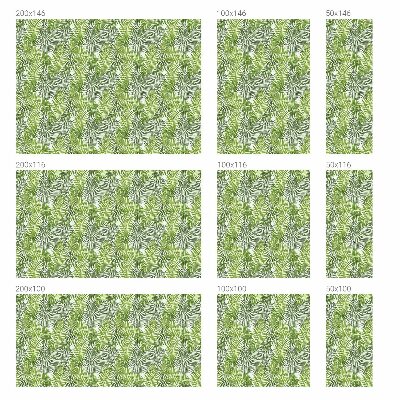 Klebefolie Fenster Sichtschutz Pflanzenmuster