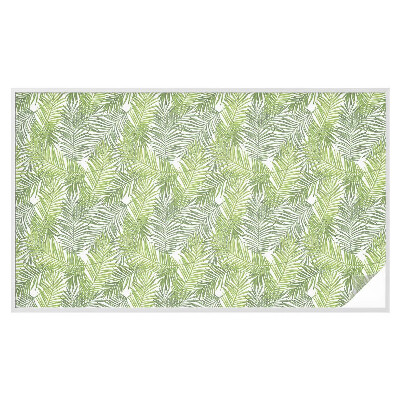 Klebefolie Fenster Sichtschutz Pflanzenmuster